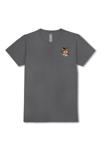 Simply Southern Plus Size Trick Or Treat T-Shirt for Women in Grey