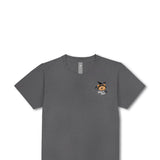 Simply Southern Trick Or Treat T-Shirt for Women in Grey