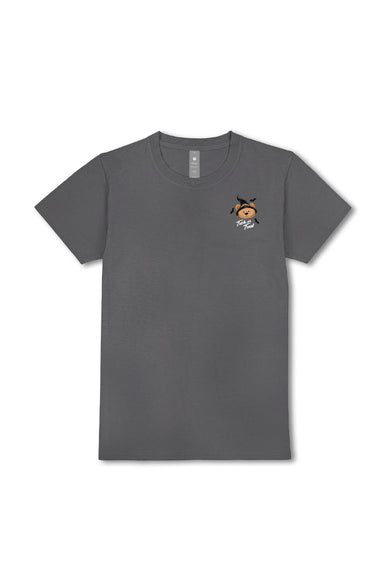 Simply Southern Trick Or Treat T-Shirt for Women in Grey