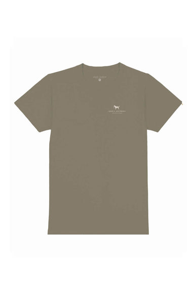 Men's Simply Southern Camo Dog T-Shirt for Men in Brown