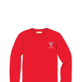 Simply Southern Tree Long Sleeve T-Shirt for Women in Red