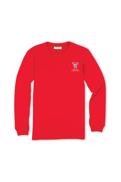 Simply Southern Tree Long Sleeve T-Shirt for Women in Red
