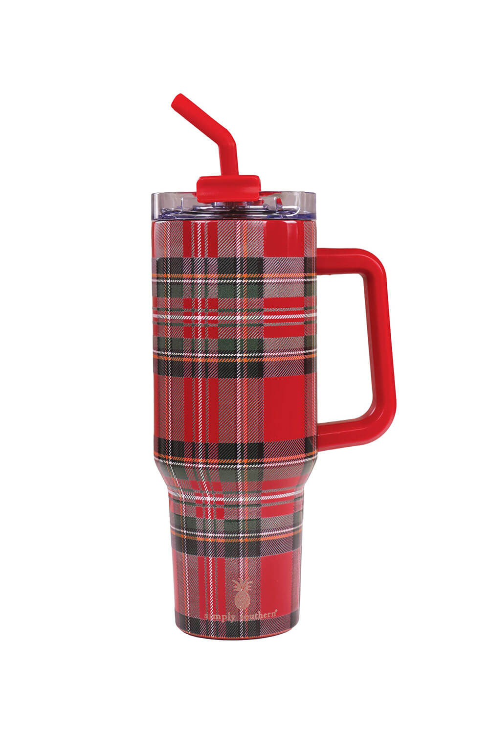 Simply Southern 40oz Tumbler in Red Plaid