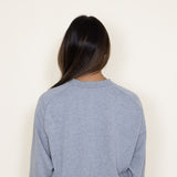 Simply Southern Caffeinated Crewneck for Women in Heather Grey