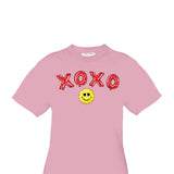 Womens Simply Southern Shirts XOXO Balloons T-Shirt for Women in Pink