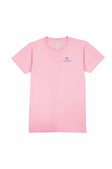 Simply Southern Girls Shirts Youth Easily Distracted By Dogs T-shirt for Girls in Pink