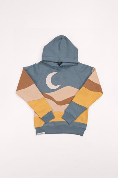 Simply Southern Youth Moon Patch Hoodie for Girls in Multi