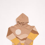 Simply Southern Youth Sun Patch Hoodie for Girls in Multi