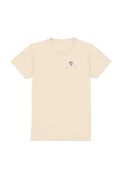 Simply Southern Girls Youth Pray Everyday T-Shirt for Girls in Natural