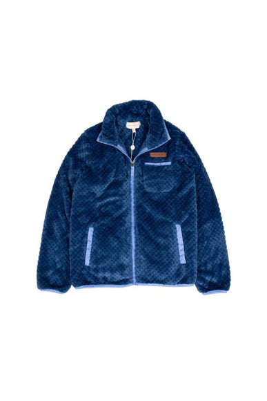 Simply Southern Youth Simply Soft Jacket for Girls in Dark Blue