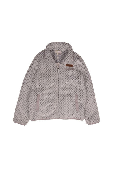 Simply Southern Youth Simply Soft Jacket for Girls in Frost Grey
