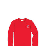 Simply Southern Youth Tree Long Sleeve T-Shirt for Girls in Red