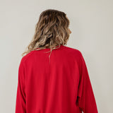 Simply Southern Falala Sweatshirt for Women in Red