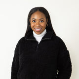 Slater Soft Pullover for Women in Black