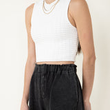 Washed Pull On Lounge Shorts for Women in Black