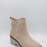 Soda Shoes Bait Lug Booties for Women in Brown