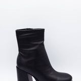 Soda Shoes Assign Platform Booties for Women in Black