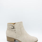 Soda Boylet Ankle Booties for Women in Clay