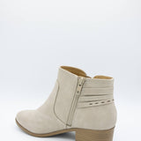 Soda Boylet Ankle Booties for Women in Clay