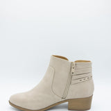 Soda Boylet Ankle Booties for Women in Clay