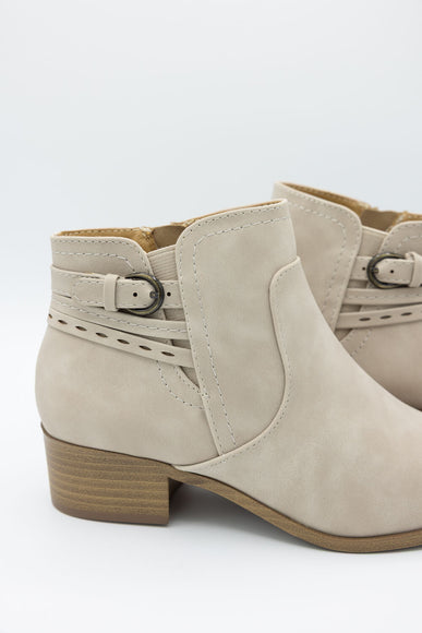 Soda Boylet Ankle Booties for Women in Clay