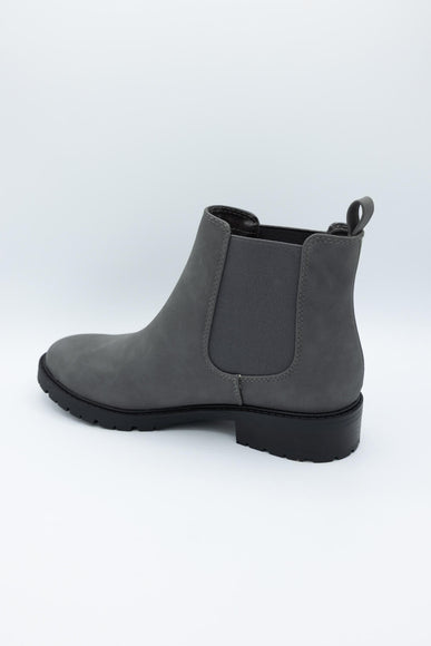 Soda Hopper Chelsea Lug Booties for Women in Grey