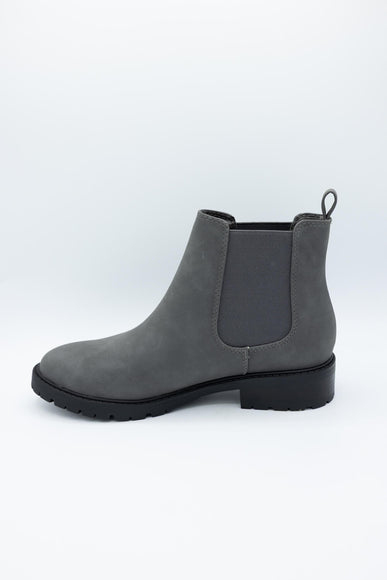Soda Hopper Chelsea Lug Booties for Women in Grey