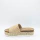 Soda Process Raffia Platform Sandals for Women in Beige | PROCESS-S DK ...