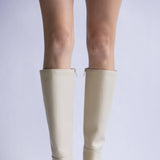 Soda Vintage Tall Boots for Women in Bone 