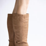 Soda Vintage Tall Boots for Women in Tan