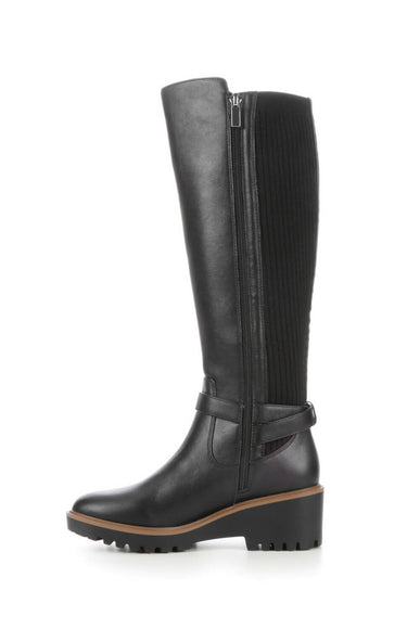 Soda Shoes Zone Knee High Boots for Women in Black