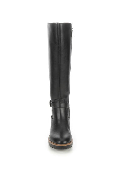 Soda Shoes Zone Knee High Boots for Women in Black