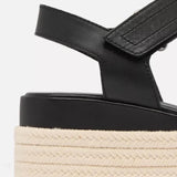 Sorel Cameron Flatform Wedge Sandals for Women in Black