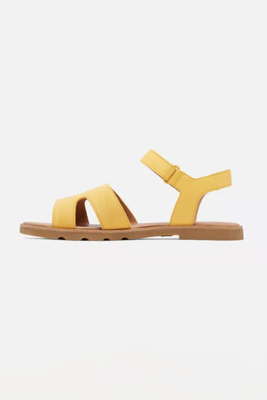 Sorel Ella lll Ankle Strap Sandals for Women in Yellow