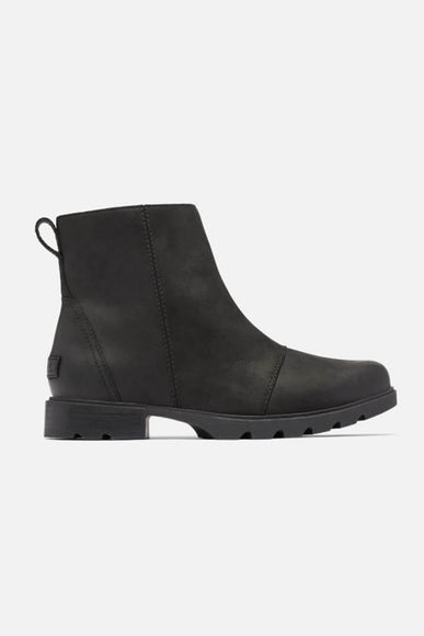 Sorel Emelie Zip Booties for Women in Black