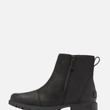 Sorel Emelie Zip Booties for Women in Black