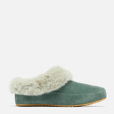 Sorel Go-Coffee Run Slippers for Women in Green