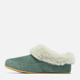 Sorel Go-Coffee Run Slippers for Women in Green
