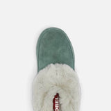 Sorel Go-Coffee Run Slippers for Women in Green