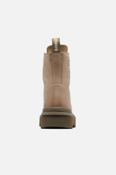 Sorel Hi-Line Heel Lace Booties for Women in Taupe