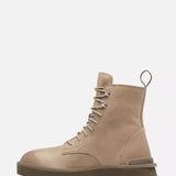 Sorel Hi-Line Heel Lace Booties for Women in Taupe