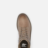 Sorel Hi-Line Heel Lace Booties for Women in Taupe