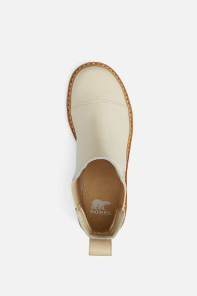 Sorel Joan Now Chelsea Booties for Women in Ceramic White