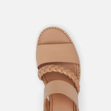 Sorel Joanie IV Slingback Wedge Sandals for Women in Beige