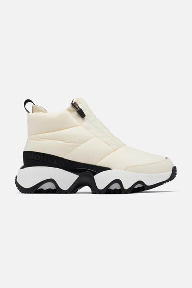 Sorel Kinetic Impact Puffy Zip Booties for Women in White