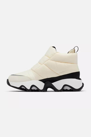 Sorel Kinetic Impact Puffy Zip Booties for Women in White