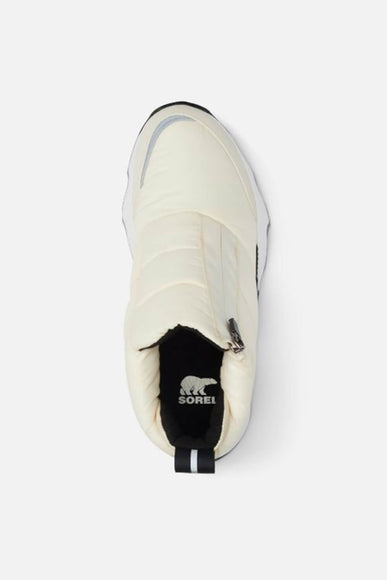 Sorel Kinetic Impact Puffy Zip Booties for Women in White