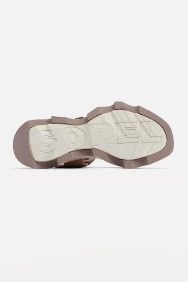 Sorel Kinetic Impact Y-Strap High Sandals for Women in Beige