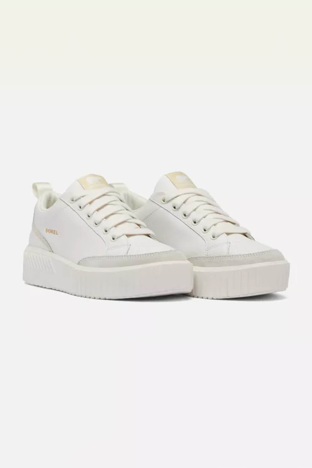 Sorel Out N About Ave Low Waterproof Sneakers for Women in Sea Salt/Bleached Ceramic