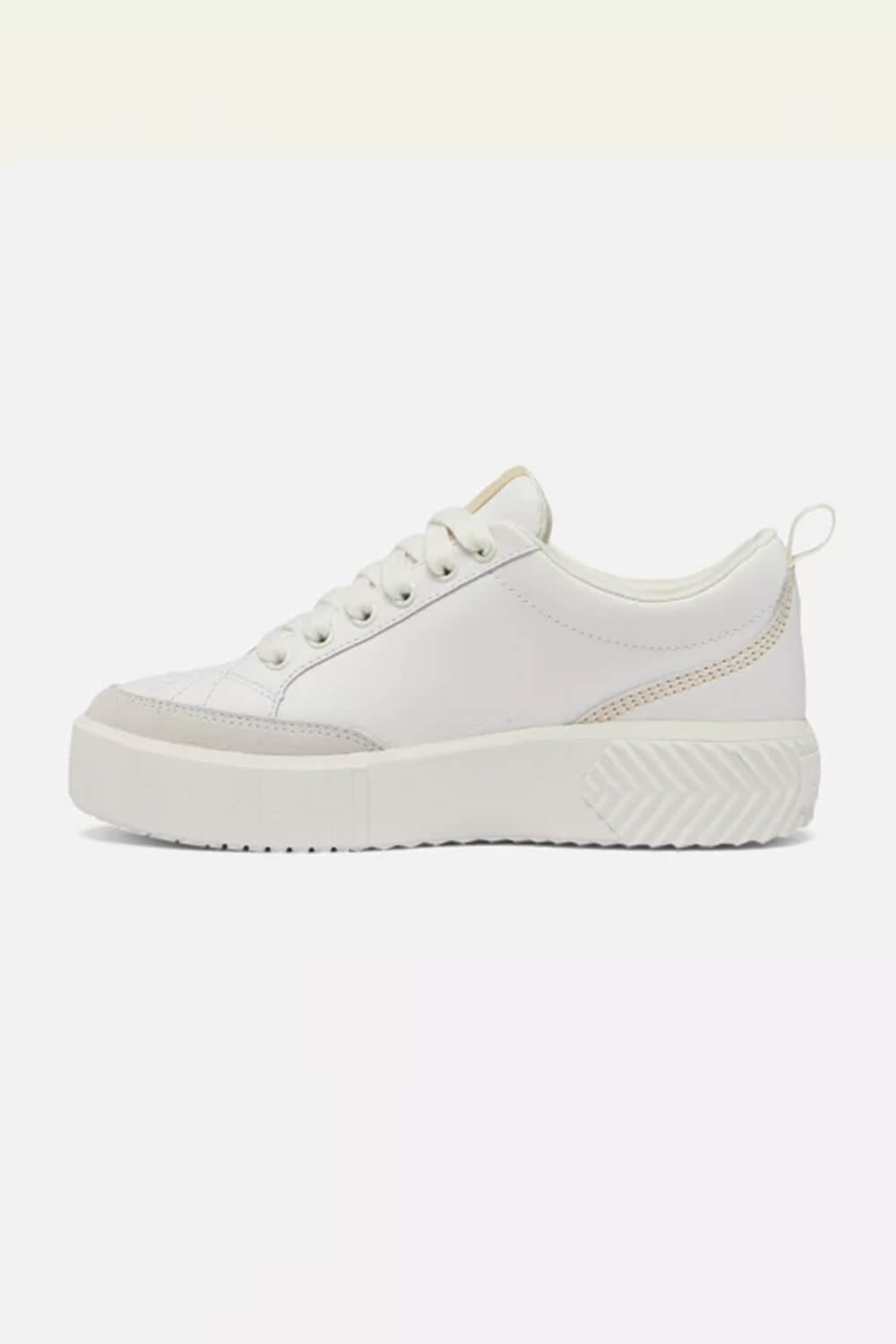 Sorel Out N About Ave Low Waterproof Sneakers for Women in Sea Salt/Bleached Ceramic